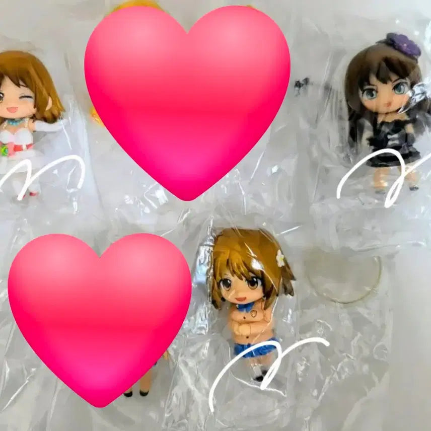 [BUNJANG] Idolmaster Cinderella Girls Deresute Puchi Nendoroid Secret Figures - Kanako & Rin (Set of 3) / 아이돌마스터 신데렐라걸즈 데레스테 푸치 넨도로이드 시크릿피규어 카나코 린