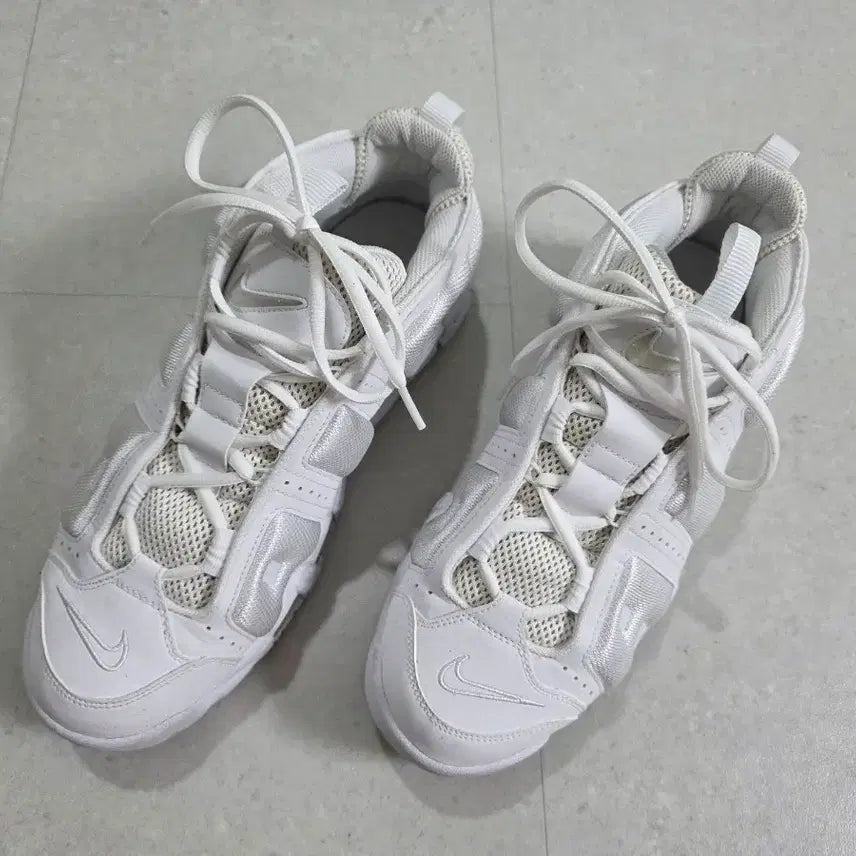 [BUNJANG] Nike Air More Uptempo Low White 300mm / 나이키 에어 모어 업템포 로우 300mm