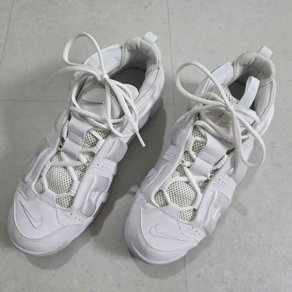 [BUNJANG] Nike Air More Uptempo Low White 300mm / 나이키 에어 모어 업템포 로우 300mm