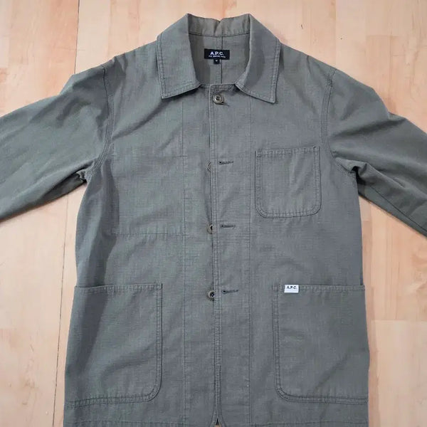[BUNJANG] A.P.C. Ripstop Shirt Jacket Olive M / A.P.C 아페쎄 립스탑 셔츠자켓 올리브 M