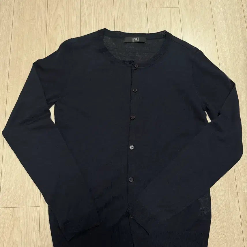 [BUNJANG] UNIT Navy Summer Cardigan XS / [UNIT] 여름 가디건 네이비 55