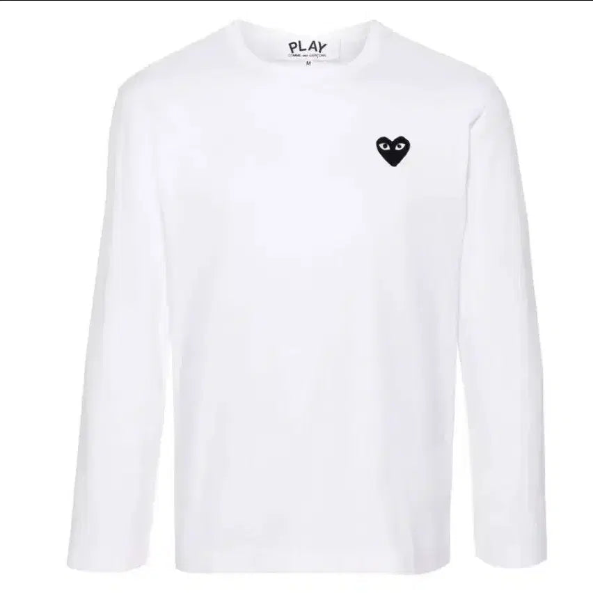 [BUNJANG] Comme des Garçons Blackheart Long Sleeve T-Shirt / 꼼데가르송 블랙와펜 롱슬리브