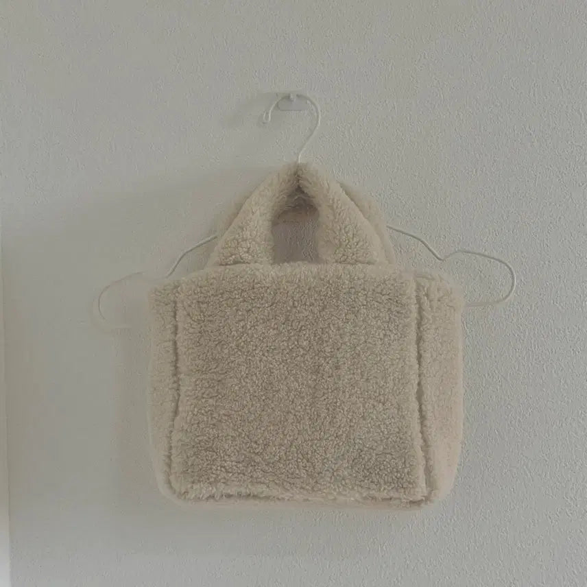 [BUNJANG] Without Summer Shearling Tote Bag / 위드아웃썸머 시어링 토트백