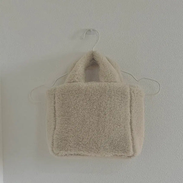 [BUNJANG] Without Summer Shearling Tote Bag / 위드아웃썸머 시어링 토트백