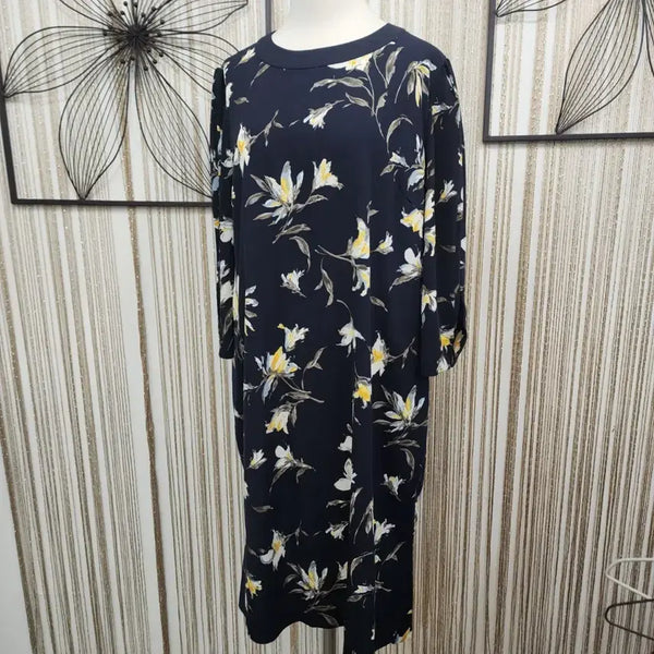 [BUNJANG] Best Belli Flower Long Dress Size 77 / 베스트 벨리 77사이즈 플라워 롱 원피스