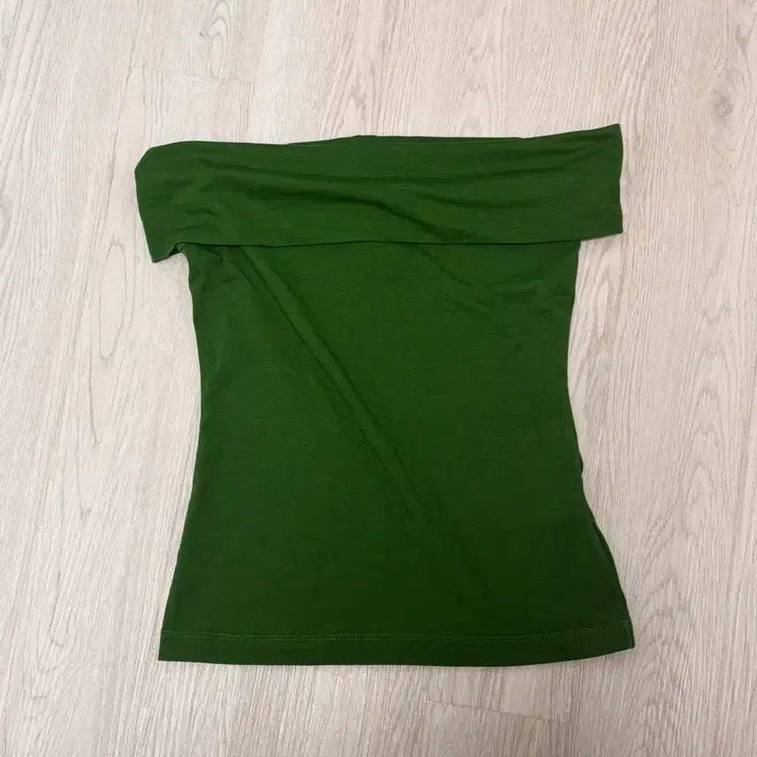 [BUNJANG] Munseon Off-Shoulder T-Shirt / 문선 오프숄더 티셔츠