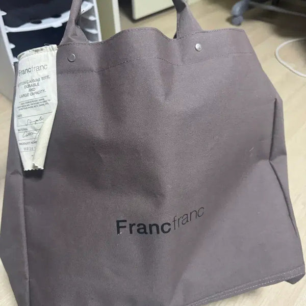 [BUNJANG] Francfranc Tote Bag Cotton / 프랑프랑 토트백