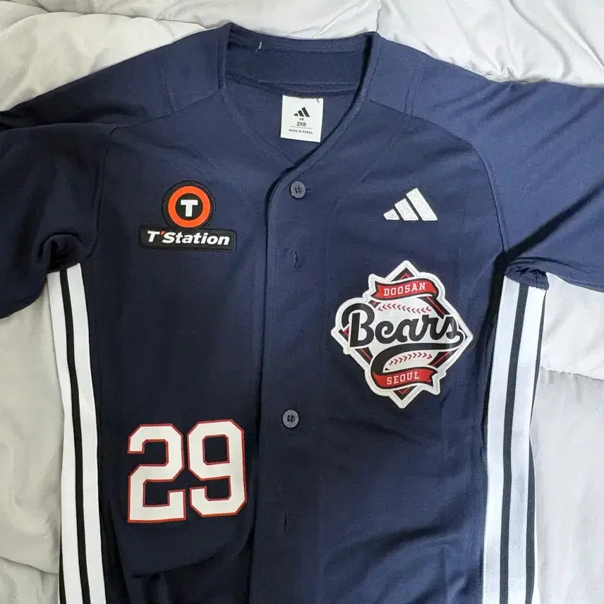 [BUNJANG] Doosan Bears Lee Byung-heon Authentic Away Jersey / 두산 이병헌 어센틱 원정 유니폼