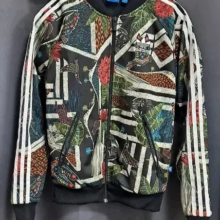 [BUNJANG] Adidas Floral Pattern Jersey / 아디다스 플로럴 패턴 저지