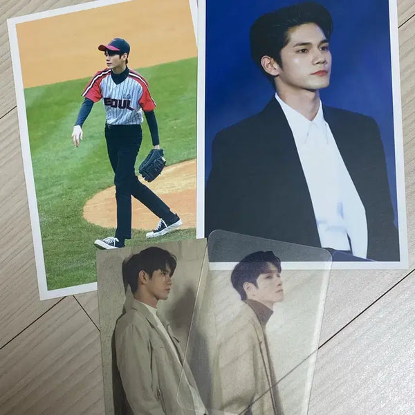 [BUNJANG] Wanna One Ong Seong Wu Dispatch Official Photocard Set + Postcard / 워너원 옹성우 디스패치 공식포카 2종 + 엽서 굿즈