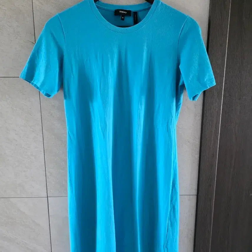 [BUNJANG] Theory Cherry B2 Blue Dress / 띠어리 cherry b2 블루 드레스
