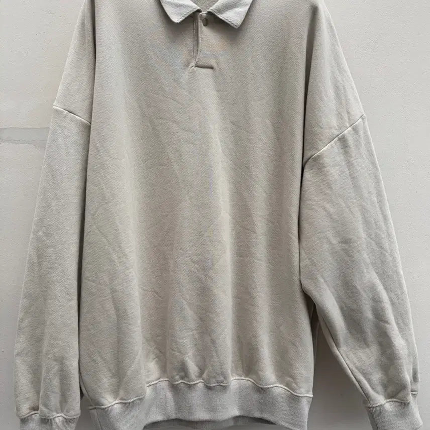[BUNJANG] Fear of God Eternal Sweat Polo Shirt Beige / 피어오브갓 이터널 스웨트 폴로 셔츠 베이지 8th 7th fog 제냐