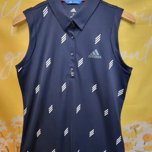[BUNJANG] Adidas Adicross Sleeveless Polo T-Shirt S / 아디다스 아디크로스 민소매 폴로 티셔츠S
