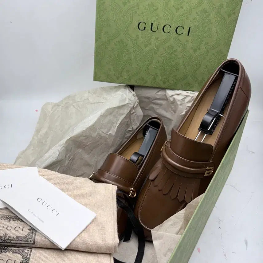[BUNJANG] Gucci Leather Sneakers (Size 265) / 정품)구찌 265