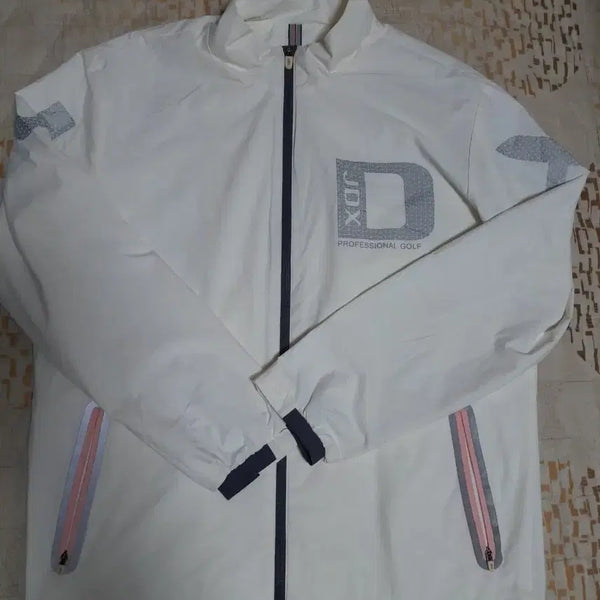 [BUNJANG] JDX Golf Windbreaker Ivory Size 105 / JDX 골프 바람막이 105