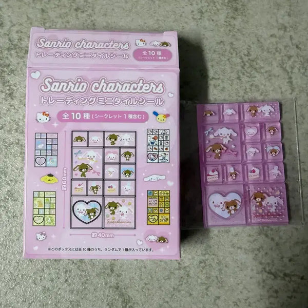 [BUNJANG] Sanrio Trading Mini Tile Random Sticker - Sugarbunnies / 산리오 트레이딩 미니타일 랜덤 스티커 슈가바니즈