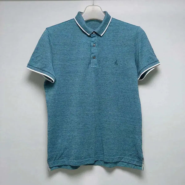 [BUNJANG] Beanpole Linen Men's Short Sleeve Polo Shirt / 빈폴 린넨 남성 반팔카라티/100/구제24시/일일