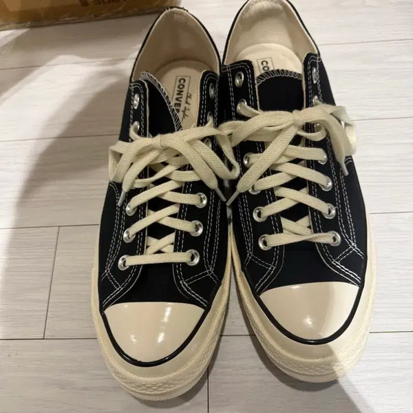 [BUNJANG] Converse Chuck 70 Black Low Top Sneakers / 컨버스 척70 블랙 로우 1회착 팝니다