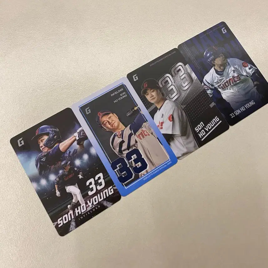 [BUNJANG] Lotte Giants Son Ho-young Photocard Set / 롯데자이언츠 손호영 포토카드 / 2025시즌