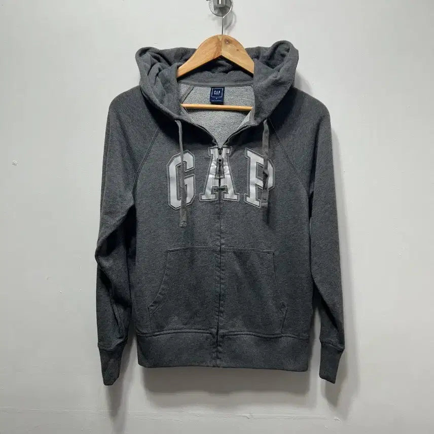 [BUNJANG] Gap Grey Hoodie Zip-Up S / 갭 GAP 후드집업 그레이 S