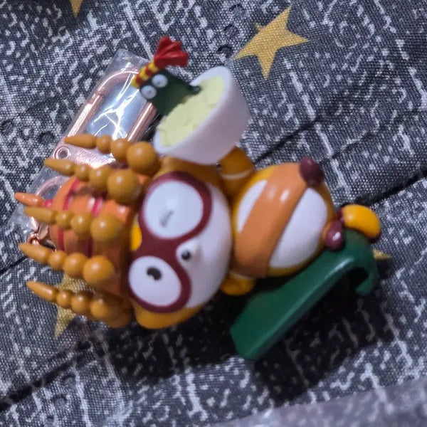 [BUNJANG] Raccoon Udon Charm Keychain / 너구리 키링 랜덤 가챠
