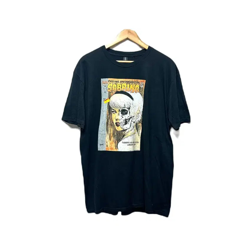 [BUNJANG] ANVIL The Chilling Adventures of Sabrina Graphic T-Shirt / The Chilling Adventures of Sabrina 그래픽 티