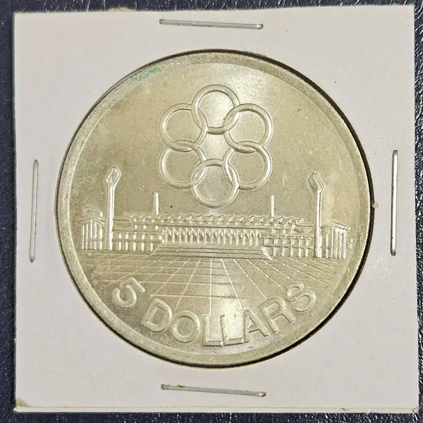 [BUNJANG] Singapore 1973 Southeast Asian Games Commemorative 5 Dollar Silver Coin / 싱가포르 동남아경기대회기념 5달러은화