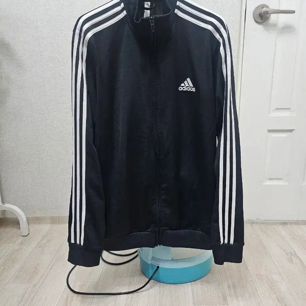 [BUNJANG] Adidas Essentials 3-Stripes Track Top Jersey (Black/White) / (105~110)2XL초대장급 아디다스 에센셜 3st [검흰] 트랙탑져지