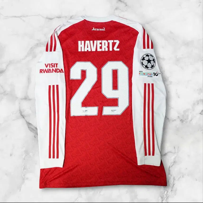 [BUNJANG] Arsenal 2025/26 Kai Havertz Champions League Home Jersey (3XL) / [국내 3XL] 25/26 아스날 하베르츠 챔피언스리그 홈 유니폼