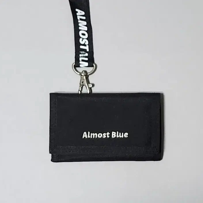 [BUNJANG] Almost Blue Velcro Bifold Wallet / 얼모스트블루 벨크로 반지갑