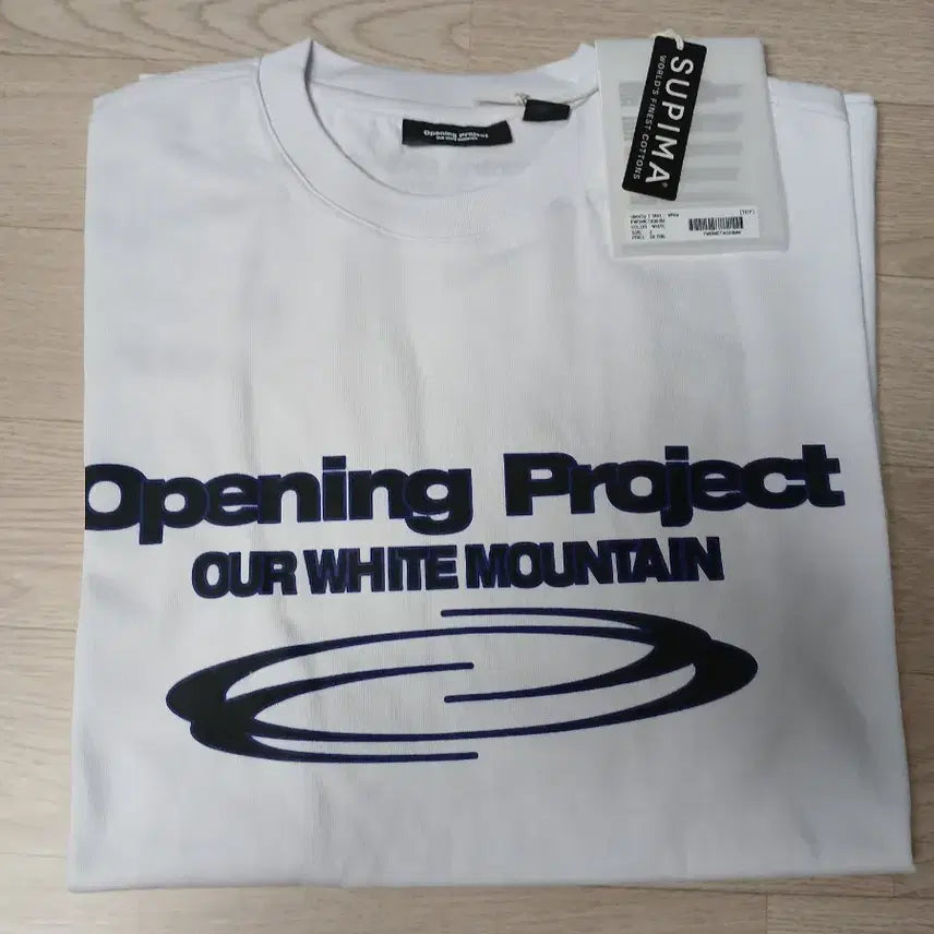 [BUNJANG] Opening Project Identity T-Shirt (Unisex) / [오프닝프로젝트] 아이덴티티 티셔츠 남녀공용 새상품