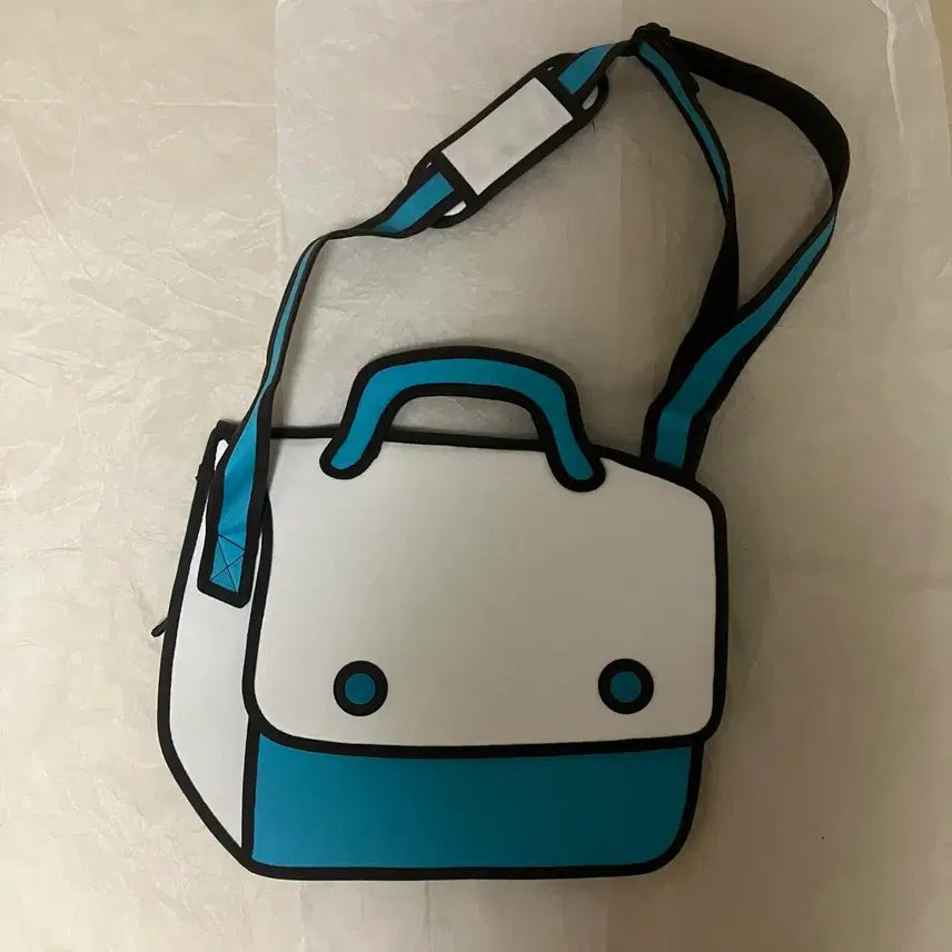 [BUNJANG] Jump From Paper 2D Style Crossbody Bag / Jump From Paper 2D스타일 크로스백