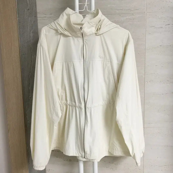 [BUNJANG] Lacoste Women's Hooded Windbreaker Jacket Size 100 / 라코스테 여성 후드 바람막이 자켓 100