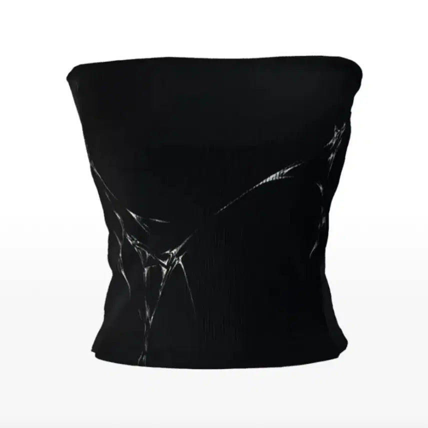 [BUNJANG] Urban Unique Inner Flow Drawing Top Sleeveless Tank / 어반유니크 inner flow drawing top 슬리브리스 나시 탑