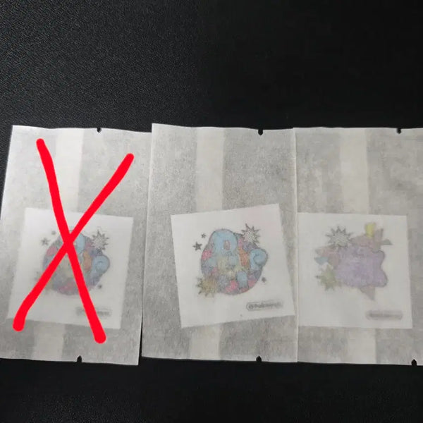 [BUNJANG] Pokemon Stickers - Squirtle & Ditto / 올리브영 선스틱 포켓몬 스티커 포켓몬 띠부씰 팝니다 꼬부기 메타몽