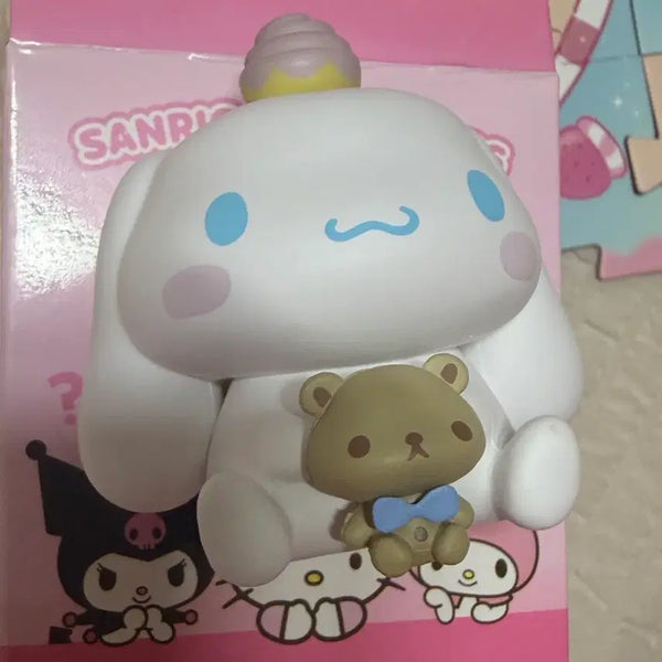 [BUNJANG] Sanrio Cinnamoroll Plush Figure / 산리오 시나모롤 곰인형 피규어 말랑