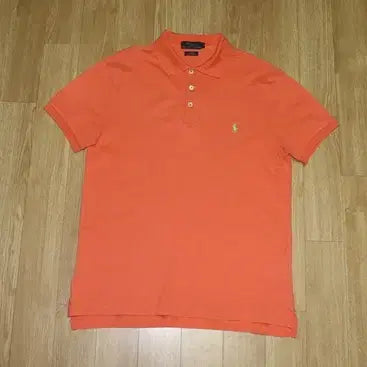 [BUNJANG] Polo Orange Polo Shirt / (95)A201. 폴로/오렌지 카라티셔츠