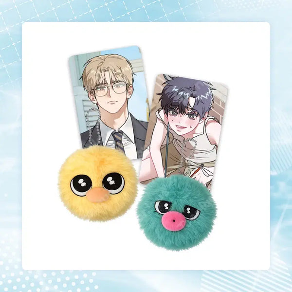 [BUNJANG] Toonic "Don't Read My Mind" Doll Keychain Set (Taehoon / Arim) / 투니크 마읽마 인형 키링 SET 태훈/아림 마음대로 읽지 마세요!