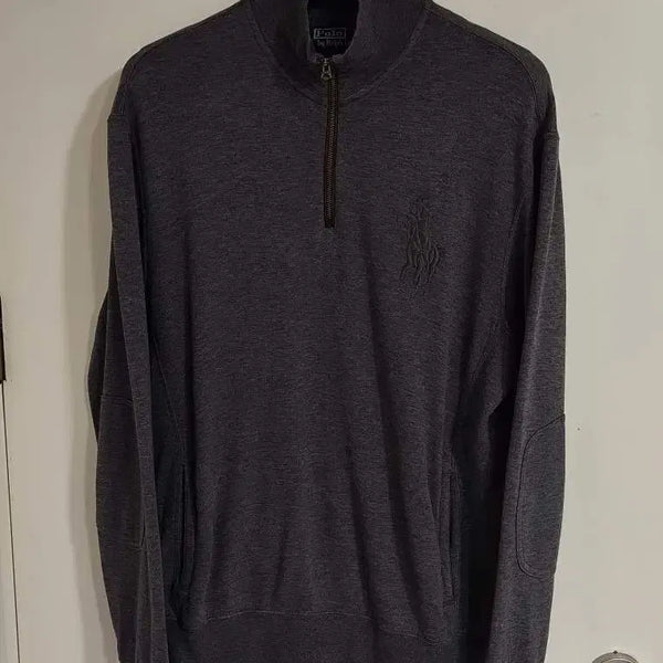 [BUNJANG] Polo Ralph Lauren Big Pony Half-Zip Knit / L 폴로랄프로렌 빅포니 반집업 니트