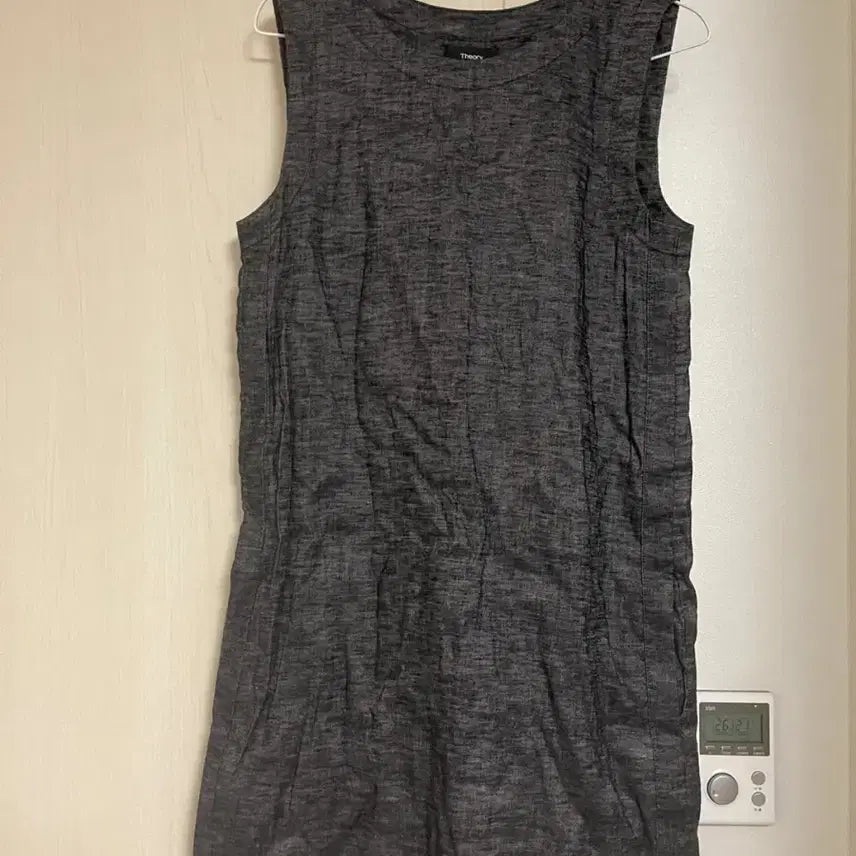 [BUNJANG] Theory Black Sleeveless Dress / 띠어리 블랙 민소매 원피스