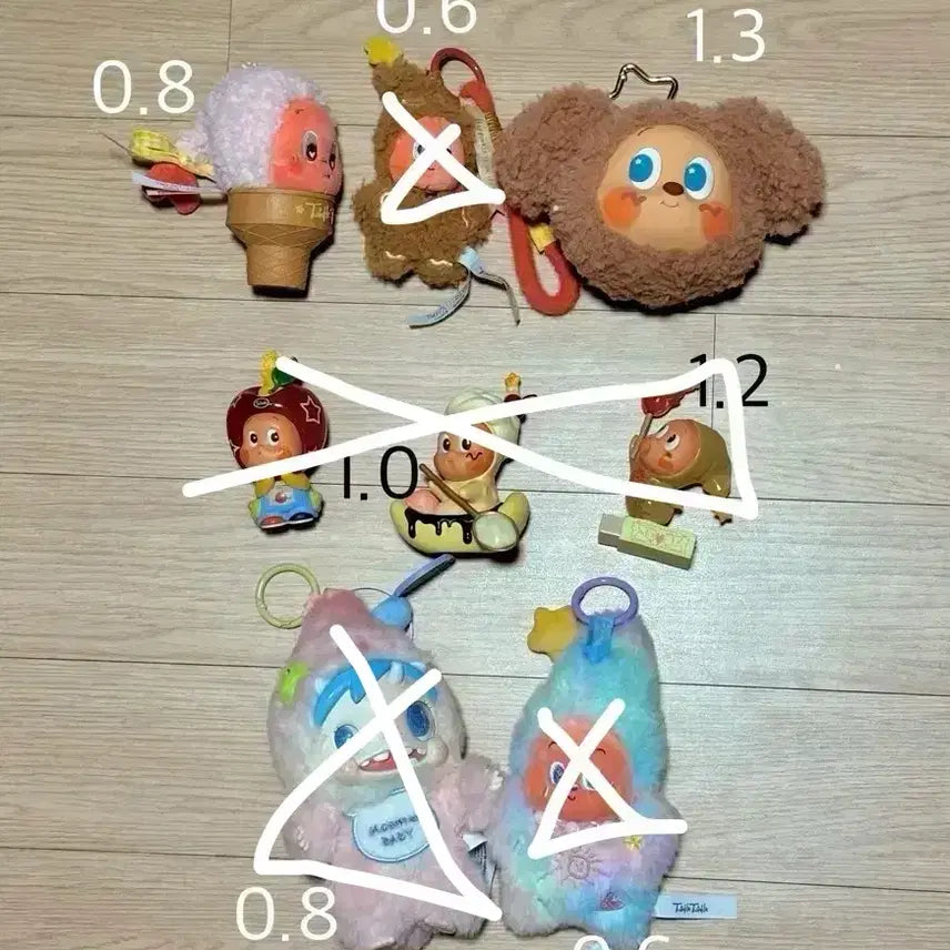 [BUNJANG] Pop Mart "A Little Star" "Delicious Bite" Coffee Puppy Vanilla Cookie Keychain & Earphone Bag / 팝마트 작은별 맛있는 한입 커피강아지 바닐라쿠키 키링 이어폰백