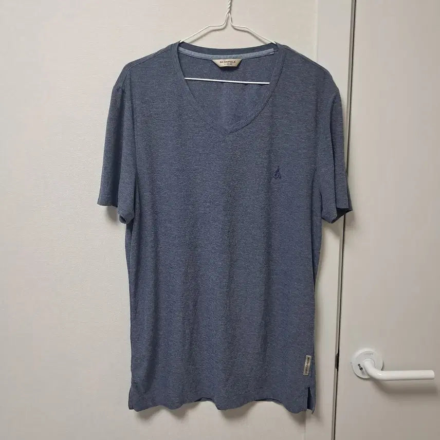 [BUNJANG] Beanpole V-Neck Short-Sleeve T-Shirt Size 100 / 빈폴 V넥 반팔 티셔츠