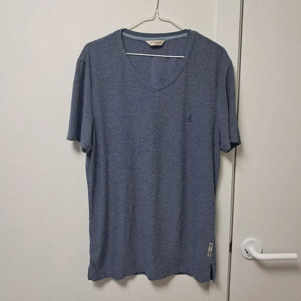 [BUNJANG] Beanpole V-Neck Short-Sleeve T-Shirt Size 100 / 빈폴 V넥 반팔 티셔츠