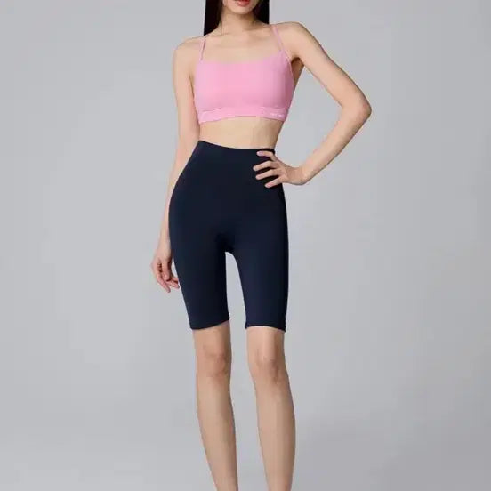 [BUNJANG] XEXYMIX G el la Intention Biker Shorts 5-Length Ocean Navy L / 젝시믹스 젤라 인텐션 바이커 쇼츠 5부 오션네이비 L