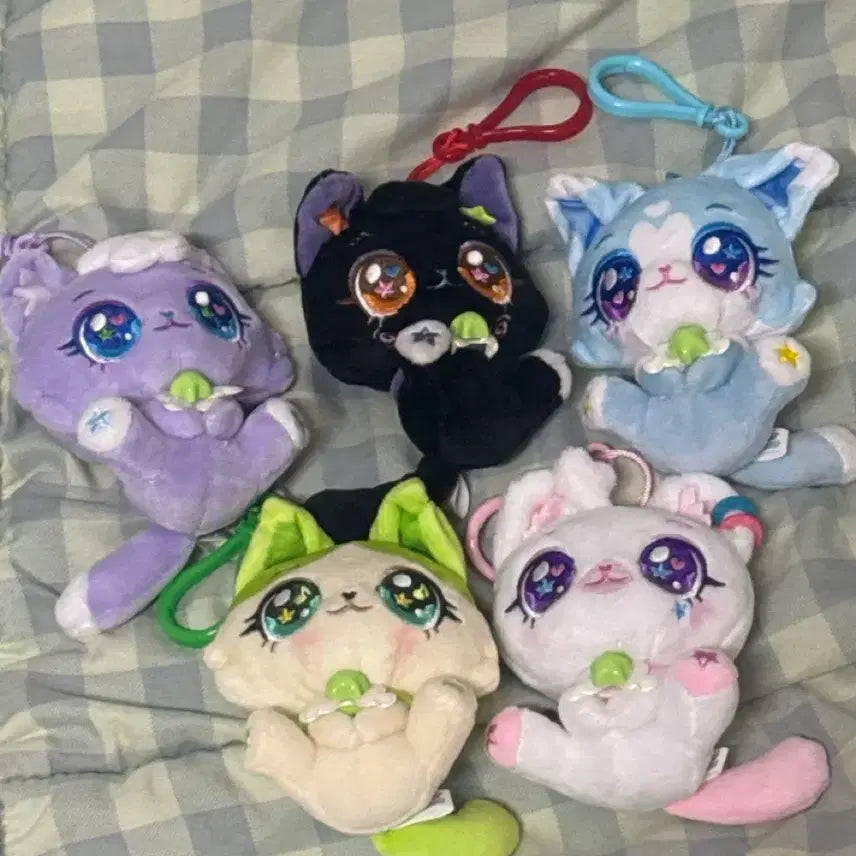 [BUNJANG] Wish Cat Wish Cat Doll Bundle Set / 위시냥 위시캣 위시 인형