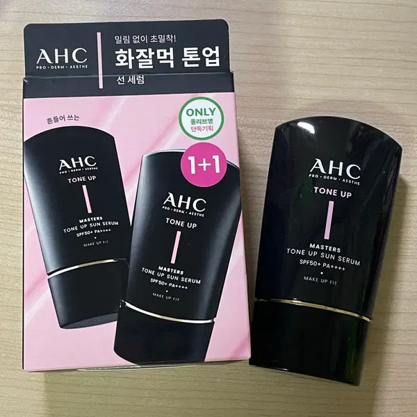 [BUNJANG] AHC Masters Tone-Up Sun Serum / [새상품] AHC 마스터즈 톤업 선 세럼 1개