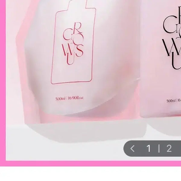 [BUNJANG] Growus Damage Therapy Shampoo 500ml Refill / 그로우어스 데미지 테라피 샴푸 500ml 리필