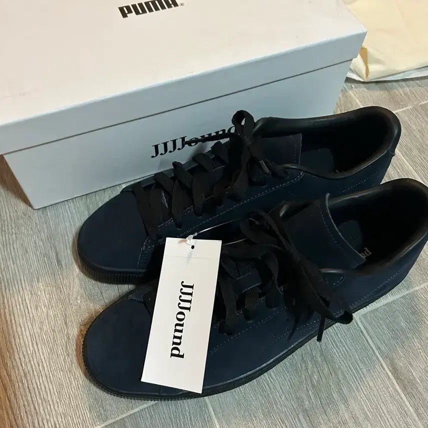 [BUNJANG] Puma Jound Suede Navy Sneakers 290 / 푸마 자운드 스웨이드 네이비 290
