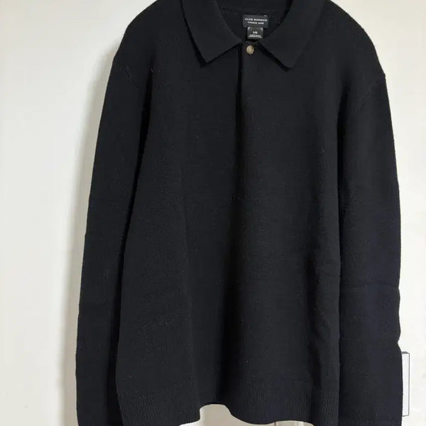 [BUNJANG] Club Monaco Cashmere Blend Knit Sweater - Black (L) / 클럽모나코 캐시미어 블렌드 니트 L 블랙