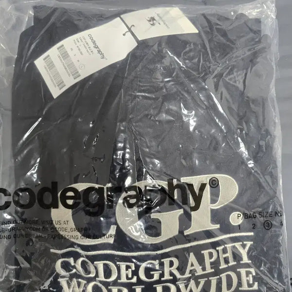 [BUNJANG] Code Graphy CGP Sweatshirt/Hoodie/Pants Bundle Set (L) / 새상품) 코드그라피 CGP 맨투맨/후디/팬츠 일괄